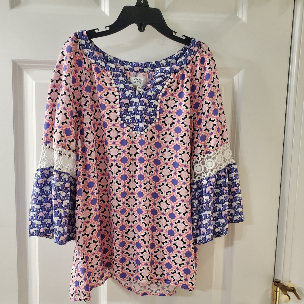 Girls Crown & Ivy Top